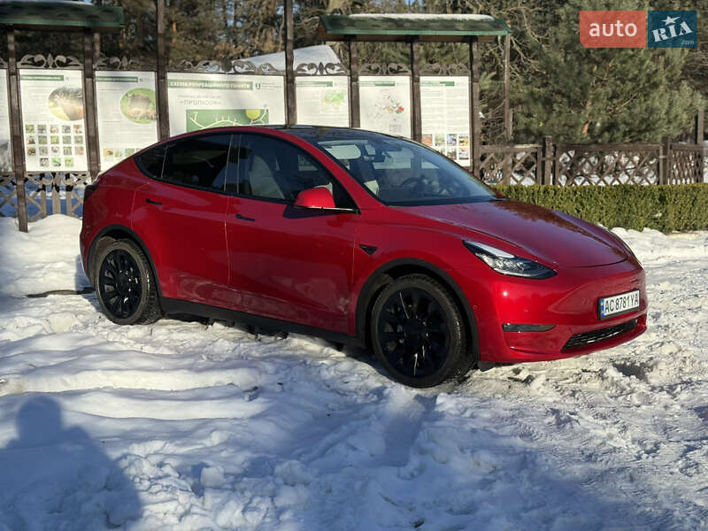 Позашляховик / Кросовер Tesla Model Y 2021 в Луцьку