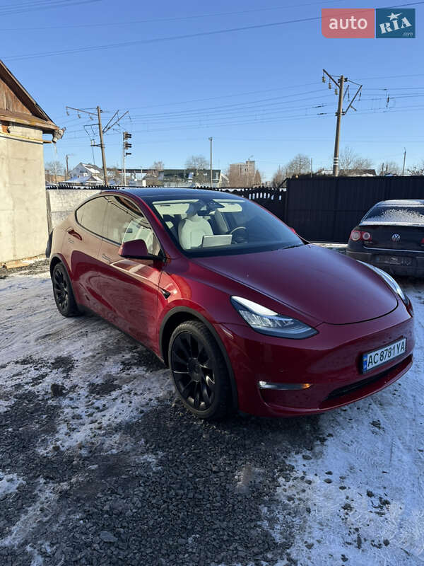 Позашляховик / Кросовер Tesla Model Y 2021 в Луцьку