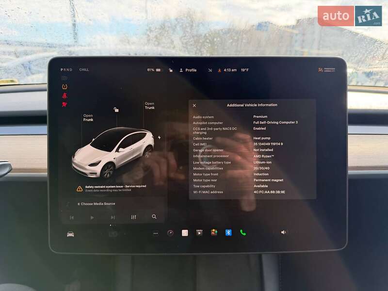 Позашляховик / Кросовер Tesla Model Y 2022 в Луцьку