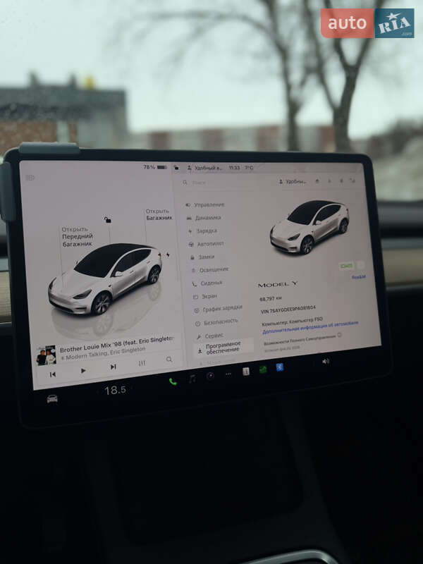 Внедорожник / Кроссовер Tesla Model Y 2023 в Львове фото 11 Внедорожник / Кроссовер Tesla Model Y 2023 в Львове