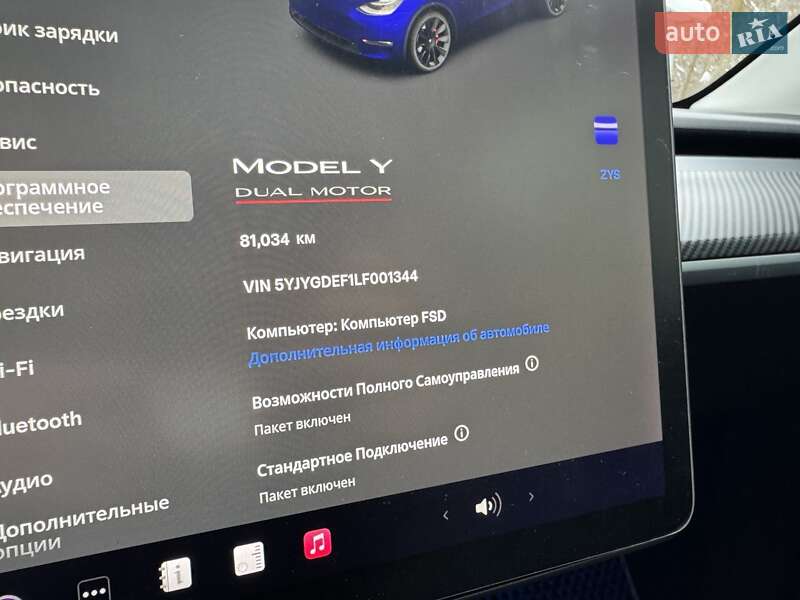 Позашляховик / Кросовер Tesla Model Y 2020 в Тернополі фото 4 Позашляховик / Кросовер Tesla Model Y 2020 в Тернополі