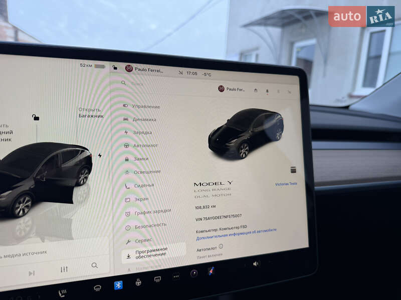 Внедорожник / Кроссовер Tesla Model Y 2022 в Луцке