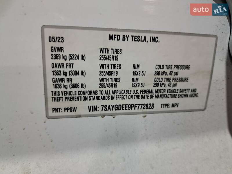 Позашляховик / Кросовер Tesla Model Y 2023 в Білій Церкві