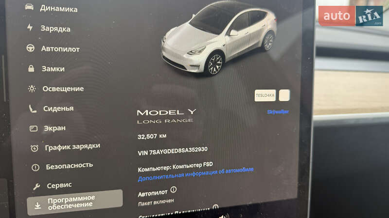 Позашляховик / Кросовер Tesla Model Y 2025 в Луцьку фото 14 Позашляховик / Кросовер Tesla Model Y 2025 в Луцьку