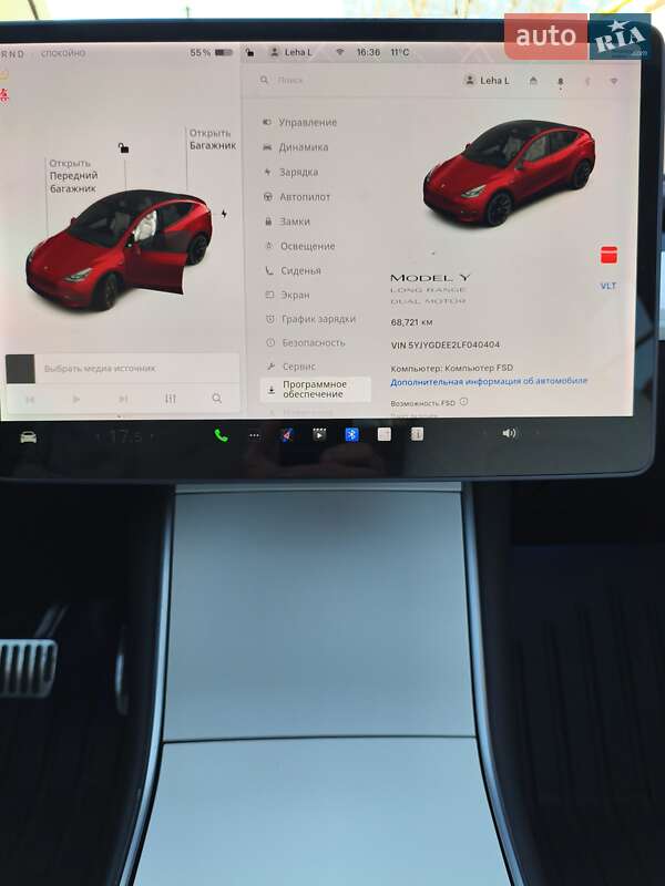 Позашляховик / Кросовер Tesla Model Y 2020 в Одесі