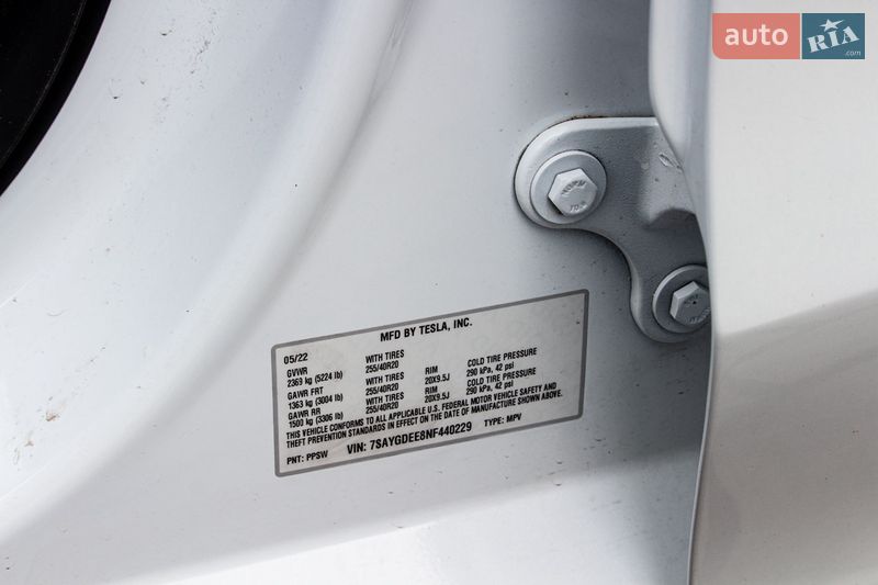 Позашляховик / Кросовер Tesla Model Y 2022 в Львові
