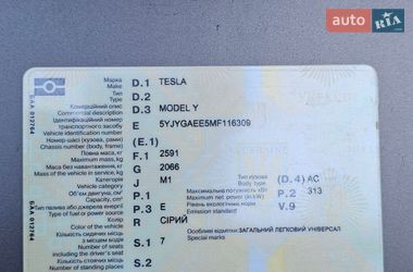 Позашляховик / Кросовер Tesla Model Y 2021 в Тернополі