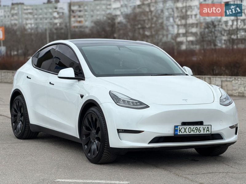 Внедорожник / Кроссовер Tesla Model Y 2021 в Запорожье