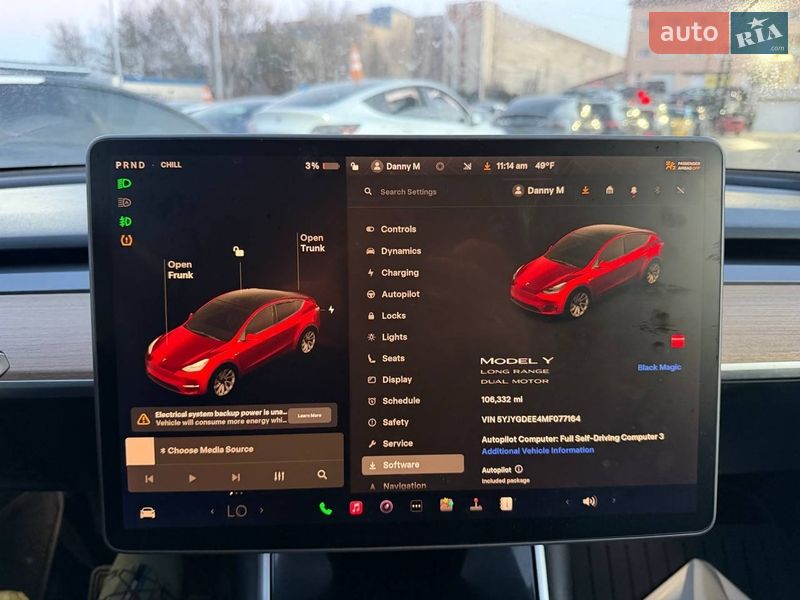 Внедорожник / Кроссовер Tesla Model Y 2020 в Луцке