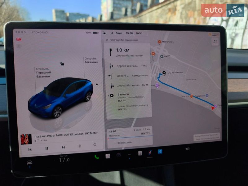 Позашляховик / Кросовер Tesla Model Y 2024 в Дніпрі