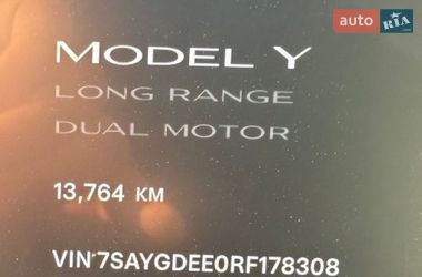 Внедорожник / Кроссовер Tesla Model Y 2024 в Рудки