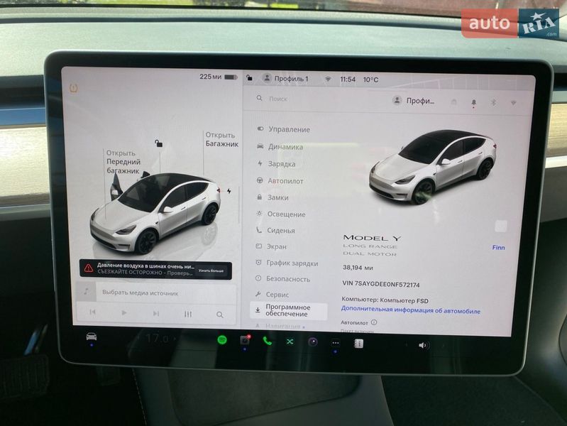 Внедорожник / Кроссовер Tesla Model Y 2022 в Харькове фото 11 Внедорожник / Кроссовер Tesla Model Y 2022 в Харькове
