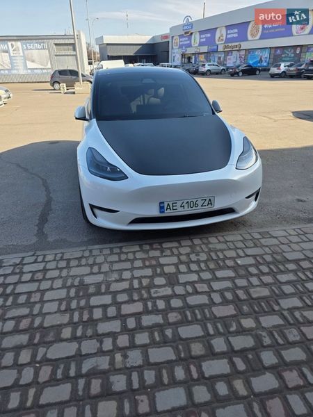 2023 Tesla Model Y, VIN 7SAYGDEF8PF811644:plate — фото 1 (autoria)