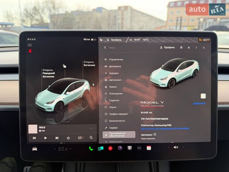 Внедорожник / Кроссовер Tesla Model Y 2022 в Луцке