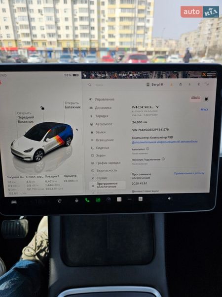 Внедорожник / Кроссовер Tesla Model Y 2023 в Ивано-Франковске фото 16 Внедорожник / Кроссовер Tesla Model Y 2023 в Ивано-Франковске