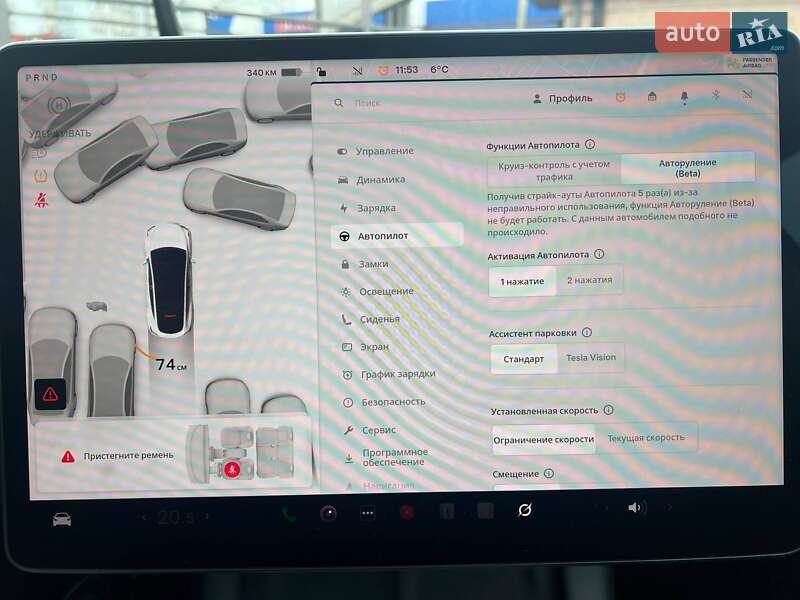 Позашляховик / Кросовер Tesla Model Y 2022 в Одесі