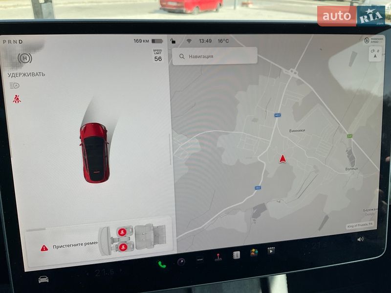 Внедорожник / Кроссовер Tesla Model Y 2023 в Львове фото 17 Внедорожник / Кроссовер Tesla Model Y 2023 в Львове