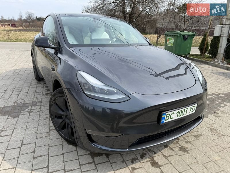 2024 Tesla Model Y, VIN 7SAYGAEE6SF248060:plate — фото 1 (autoria)