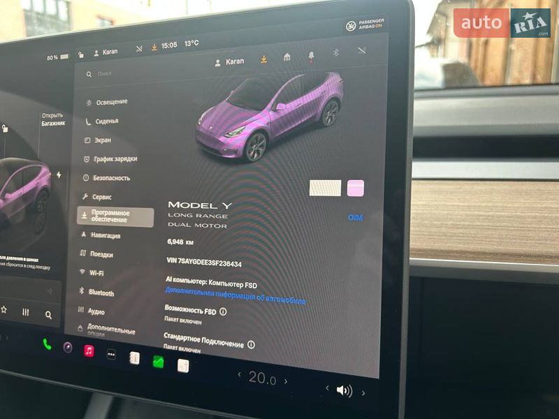 Позашляховик / Кросовер Tesla Model Y 2024 в Умані фото 21 Позашляховик / Кросовер Tesla Model Y 2024 в Умані