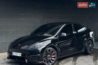 Внедорожник / Кроссовер Tesla Model Y 2021 в Ужгороде