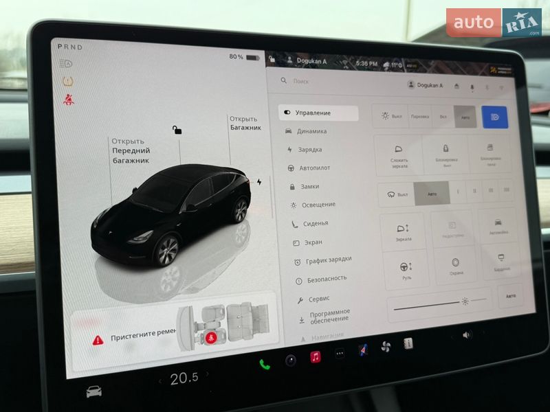 Позашляховик / Кросовер Tesla Model Y 2024 в Чернівцях фото 32 Позашляховик / Кросовер Tesla Model Y 2024 в Чернівцях