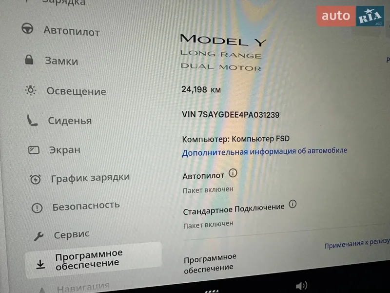 Внедорожник / Кроссовер Tesla Model Y 2022 в Каменец-Подольском документ