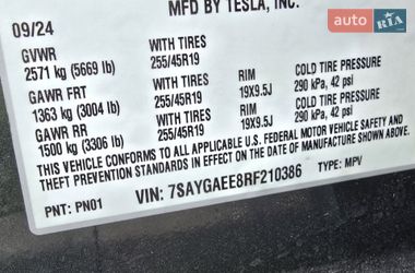 Внедорожник / Кроссовер Tesla Model Y 2024 в Ивано-Франковске