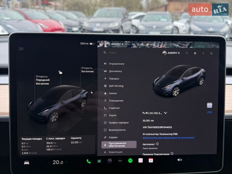 Позашляховик / Кросовер Tesla Model Y 2024 в Стрию фото 44 Позашляховик / Кросовер Tesla Model Y 2024 в Стрию