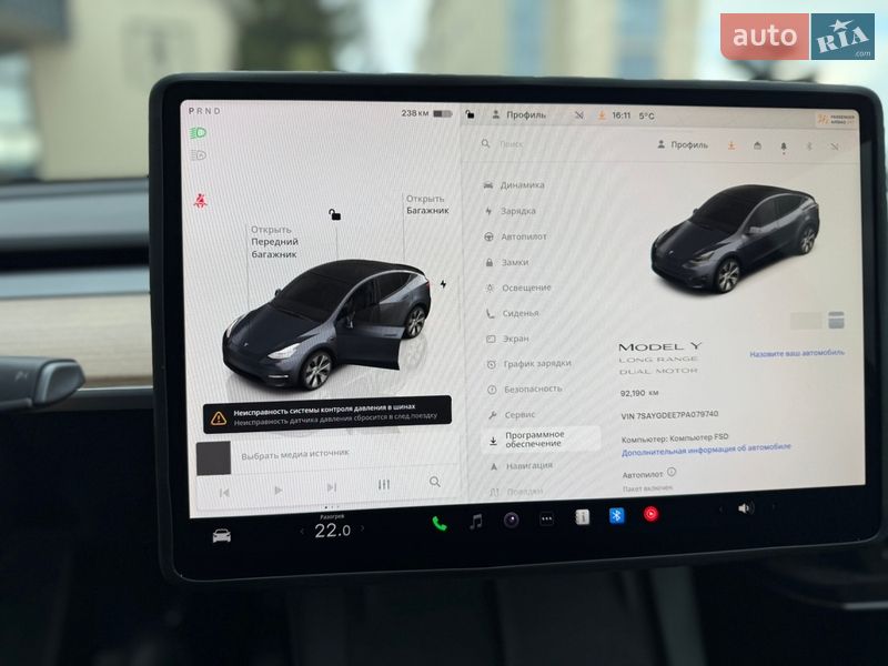 Позашляховик / Кросовер Tesla Model Y 2023 в Львові фото 35 Позашляховик / Кросовер Tesla Model Y 2023 в Львові