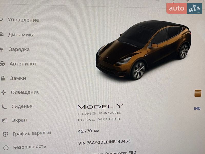 Позашляховик / Кросовер Tesla Model Y 2022 в Вінниці