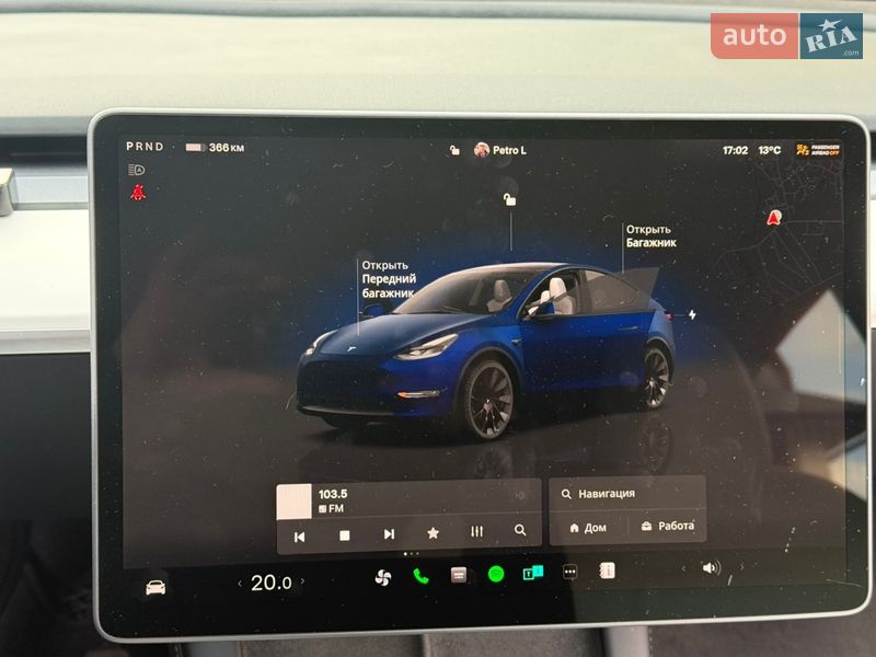 Позашляховик / Кросовер Tesla Model Y 2022 в Трускавці фото 12 Позашляховик / Кросовер Tesla Model Y 2022 в Трускавці