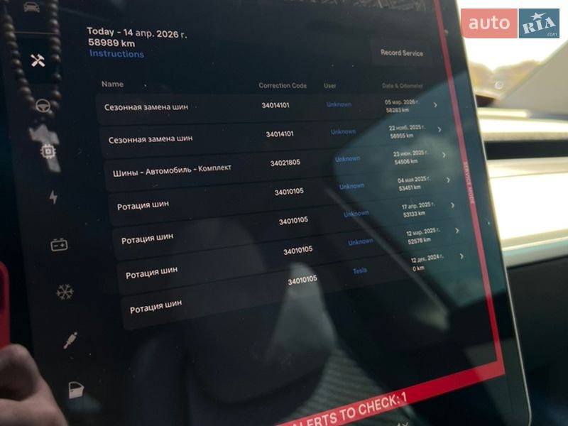 Внедорожник / Кроссовер Tesla Model Y 2021 в Виннице