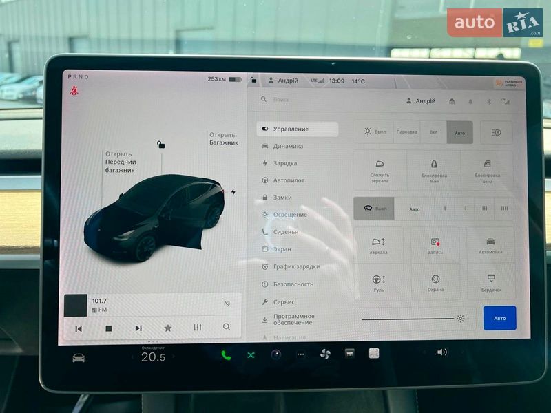 Внедорожник / Кроссовер Tesla Model Y 2021 в Львове