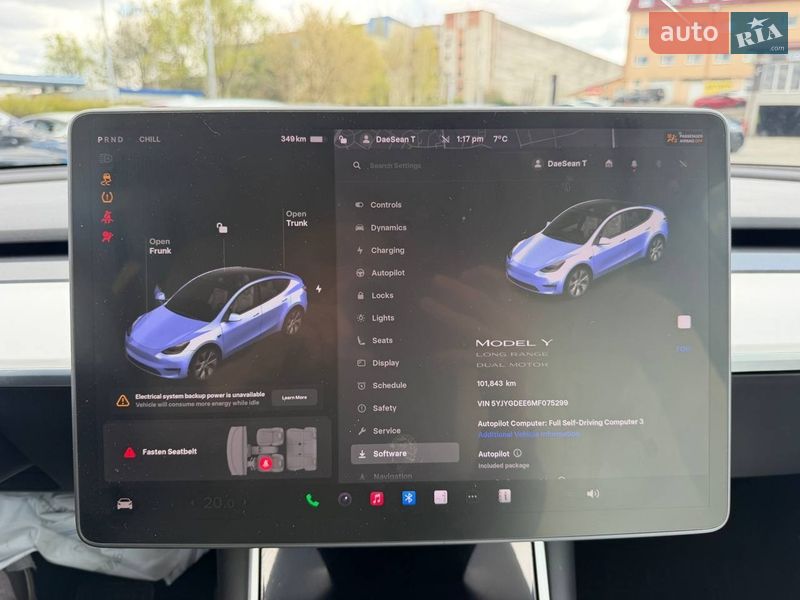 Позашляховик / Кросовер Tesla Model Y 2020 в Луцьку