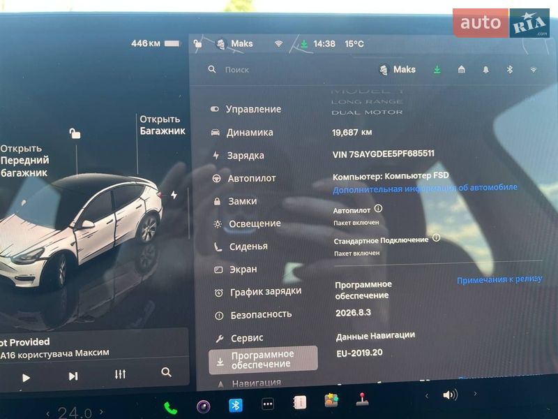Внедорожник / Кроссовер Tesla Model Y 2023 в Киеве