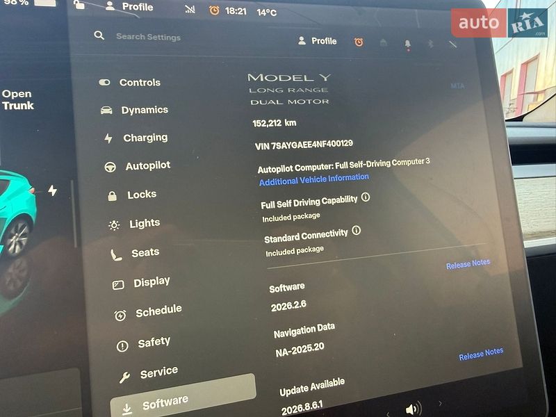 Внедорожник / Кроссовер Tesla Model Y 2022 в Львове