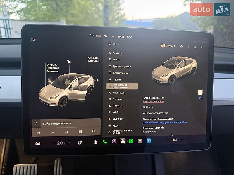Внедорожник / Кроссовер Tesla Model Y 2022 в Львове
