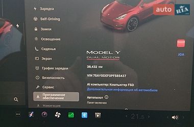 Внедорожник / Кроссовер Tesla Model Y 2022 в Виннице
