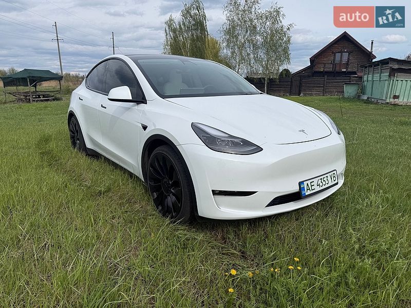 Позашляховик / Кросовер Tesla Model Y 2021 в Дніпрі