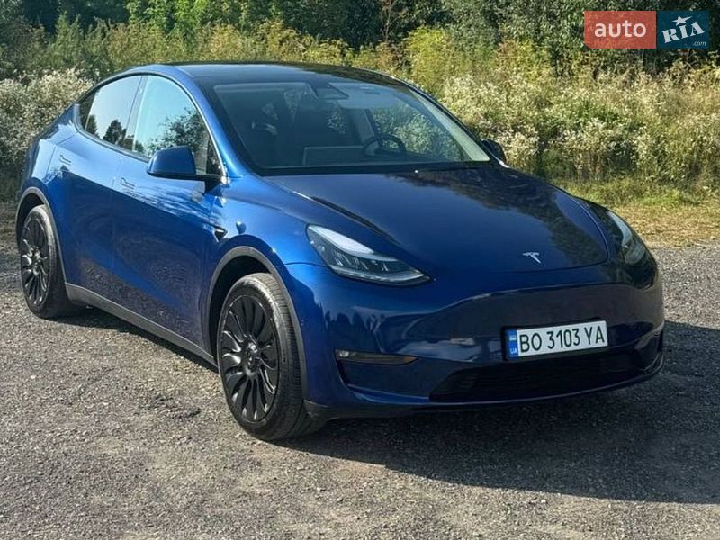 Позашляховик / Кросовер Tesla Model Y 2021 в Івано-Франківську