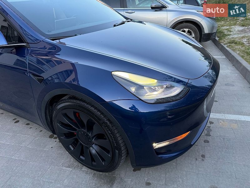 Внедорожник / Кроссовер Tesla Model Y 2021 в Львове