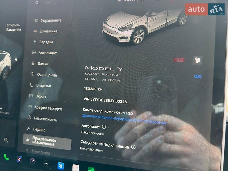 Внедорожник / Кроссовер Tesla Model Y 2020 в Дубно