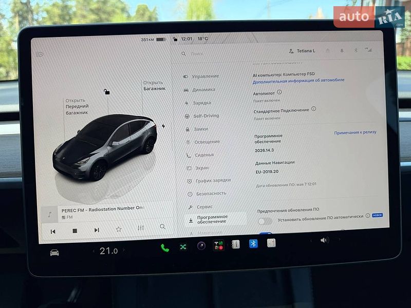 Позашляховик / Кросовер Tesla Model Y 2024 в Києві