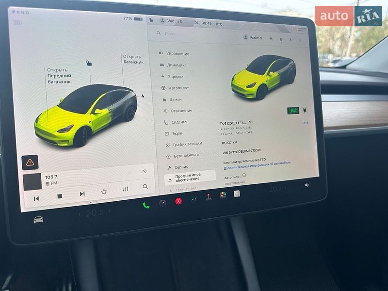 Позашляховик / Кросовер Tesla Model Y 2021 в Білій Церкві