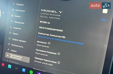 Позашляховик / Кросовер Tesla Model Y 2021 в Луцьку