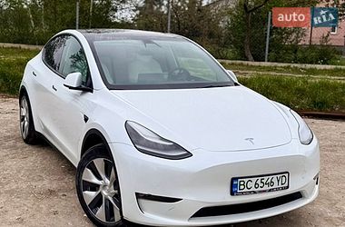 Внедорожник / Кроссовер Tesla Model Y 2021 в Львове