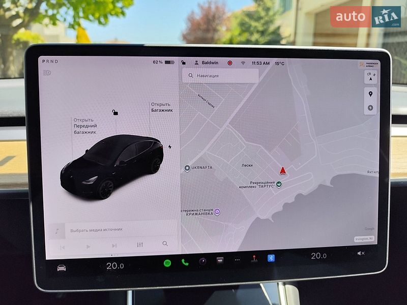 Внедорожник / Кроссовер Tesla Model Y 2020 в Одессе