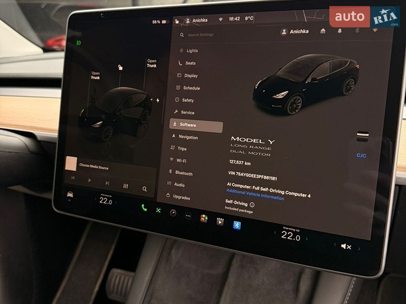 Позашляховик / Кросовер Tesla Model Y 2023 в Луцьку