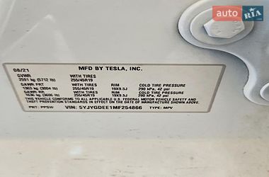 Внедорожник / Кроссовер Tesla Model Y 2021 в Львове