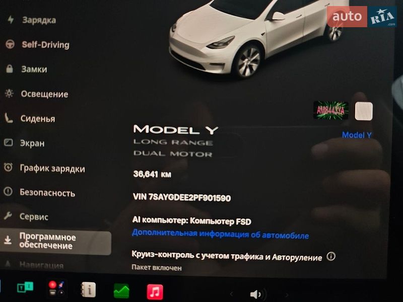 Позашляховик / Кросовер Tesla Model Y 2023 в Києві фото 12 Позашляховик / Кросовер Tesla Model Y 2023 в Києві